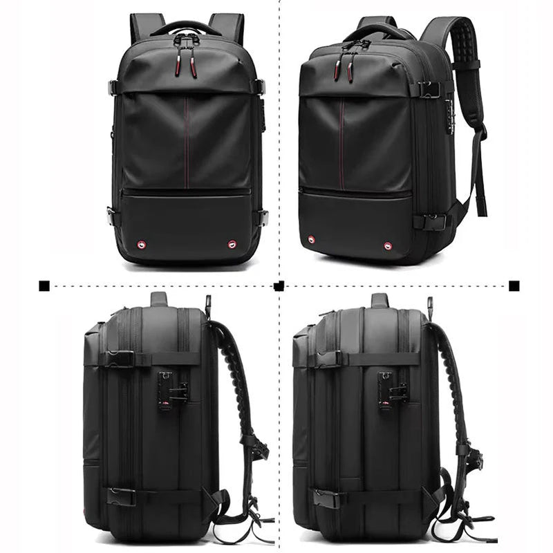 Mochila de Viagem com Senha e Compressão a Vácuo AirBack