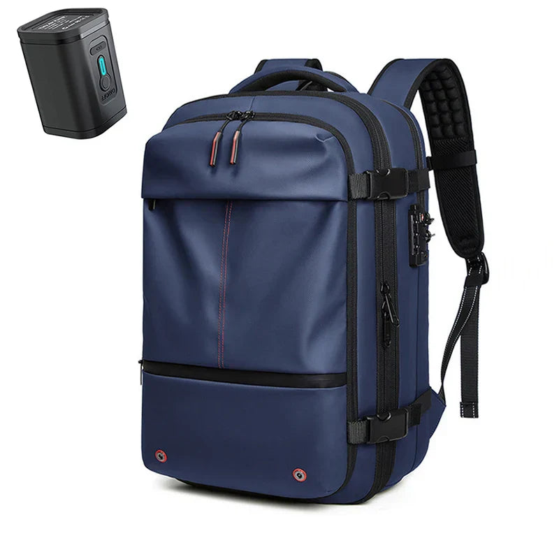Mochila de Viagem com Senha e Compressão a Vácuo AirBack