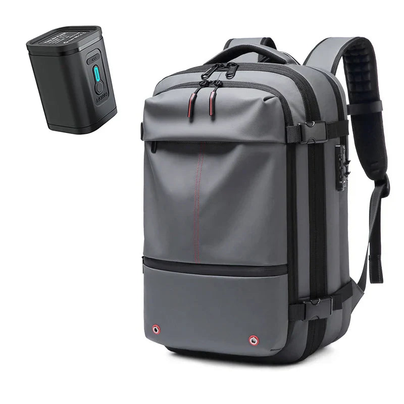 Mochila de Viagem com Senha e Compressão a Vácuo AirBack